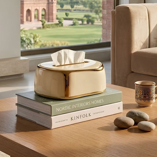 Elegant Luxury Decorative Tissue Storage Box