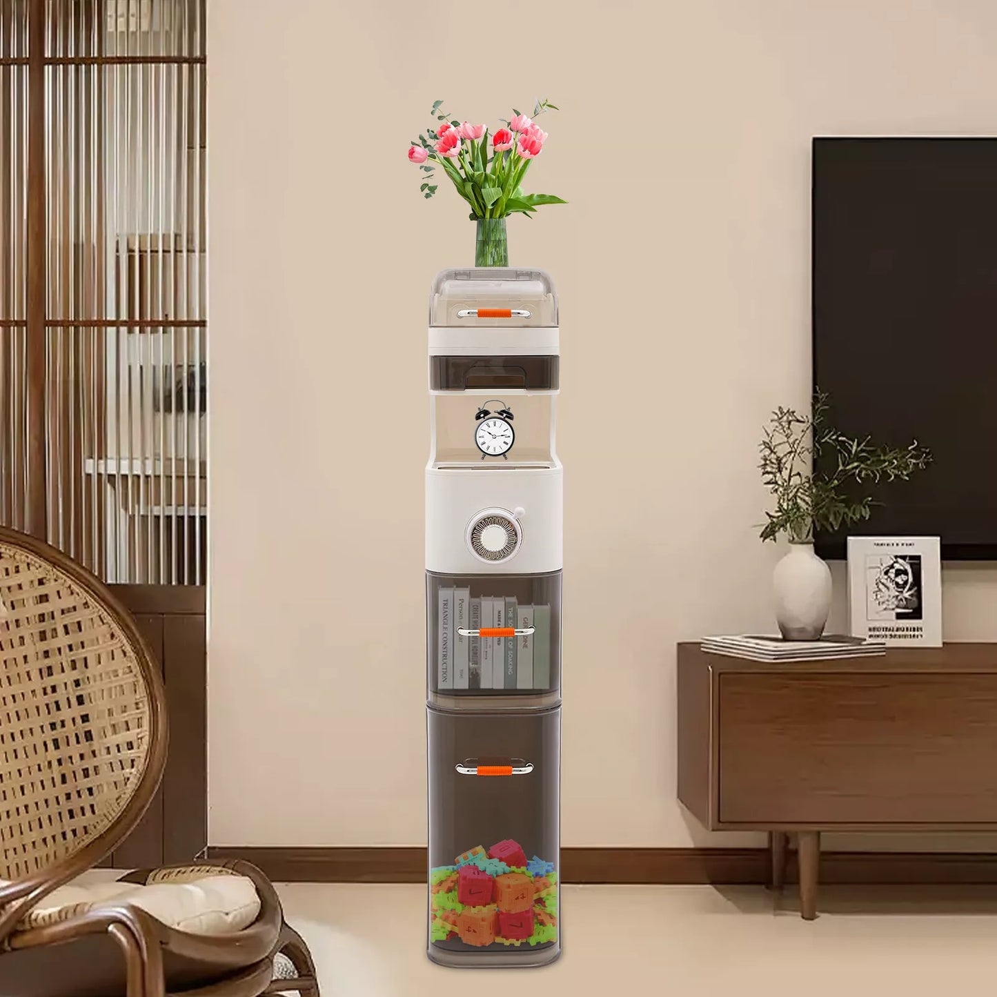 Tall & Narrow Multipurpose Cabinet Trolley
