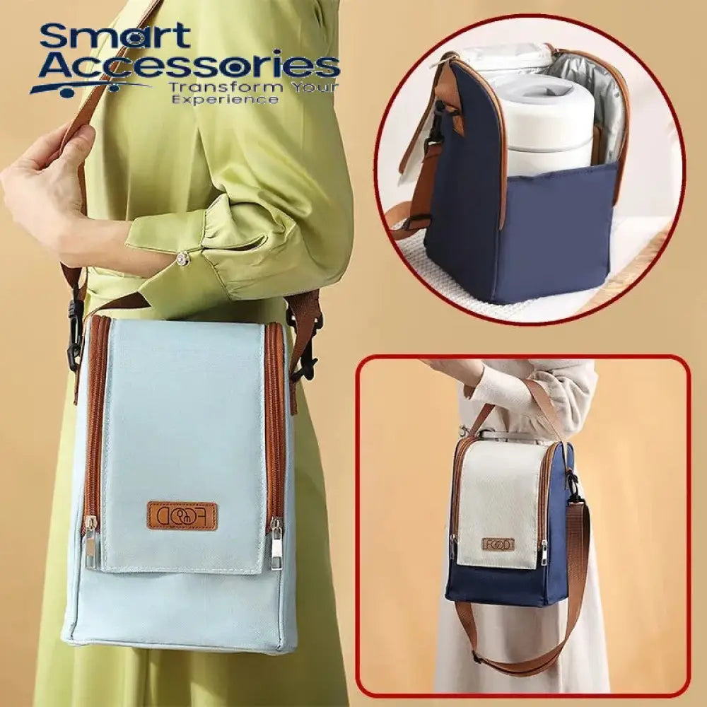 Stainless steel lunch box with thermal bag(high quality)