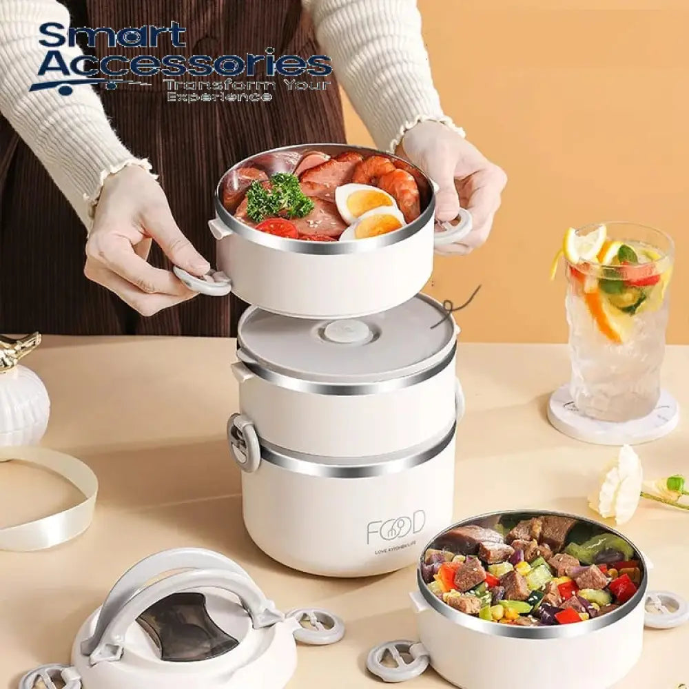 Stainless steel lunch box with thermal bag(high quality)