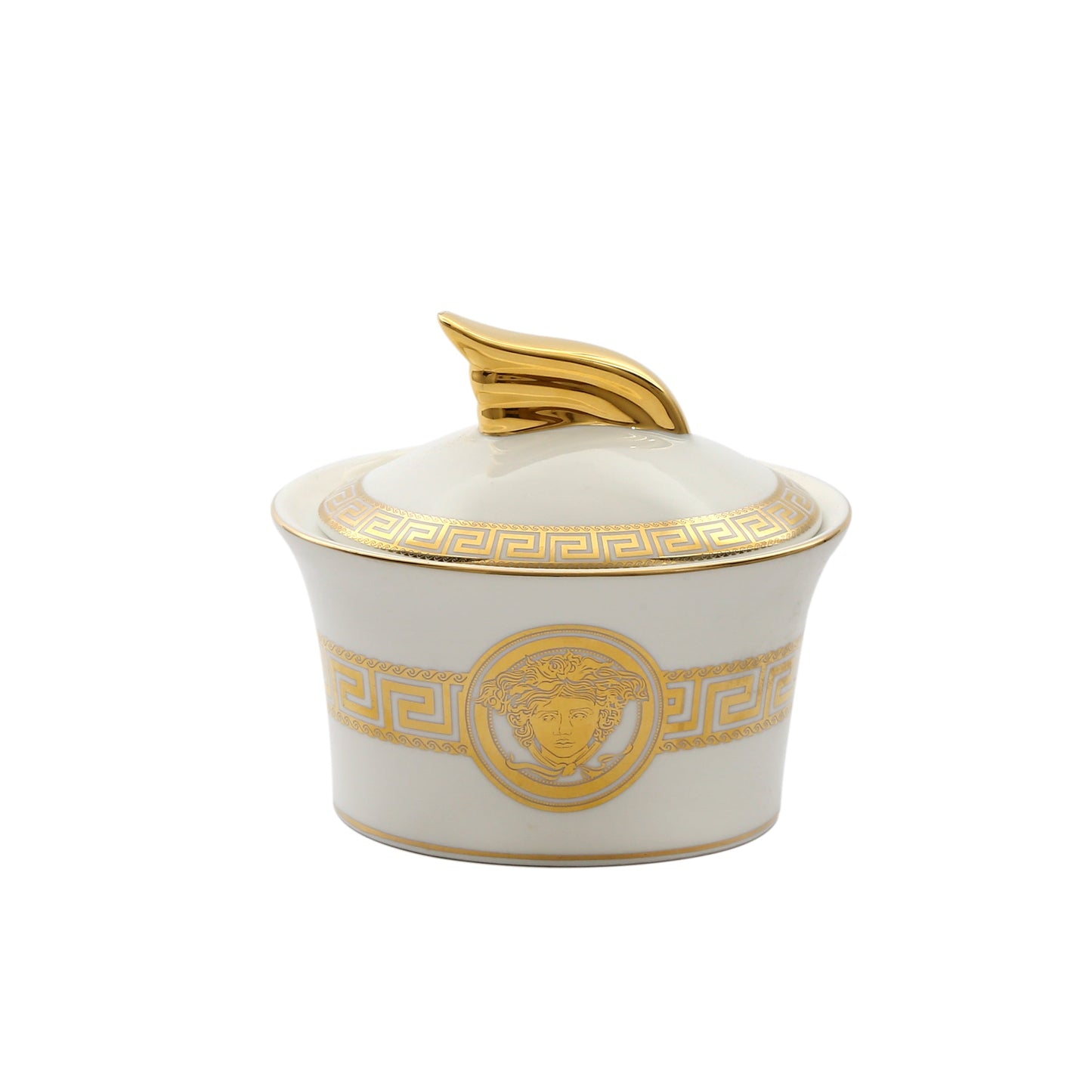 15-Piece Versace-Inspired Bone China Tea Cup & Saucer Set